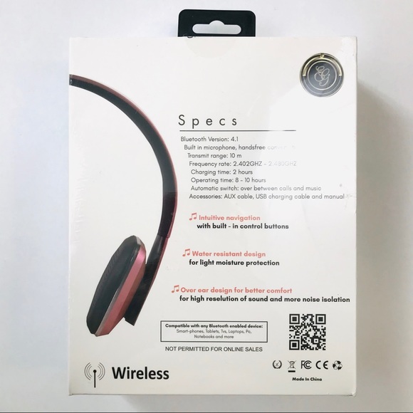 E G Audio Other New Eg Audio Wireless Headphones Poshmark